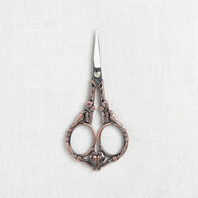 Feathered Friends Scissors, Antique Copper