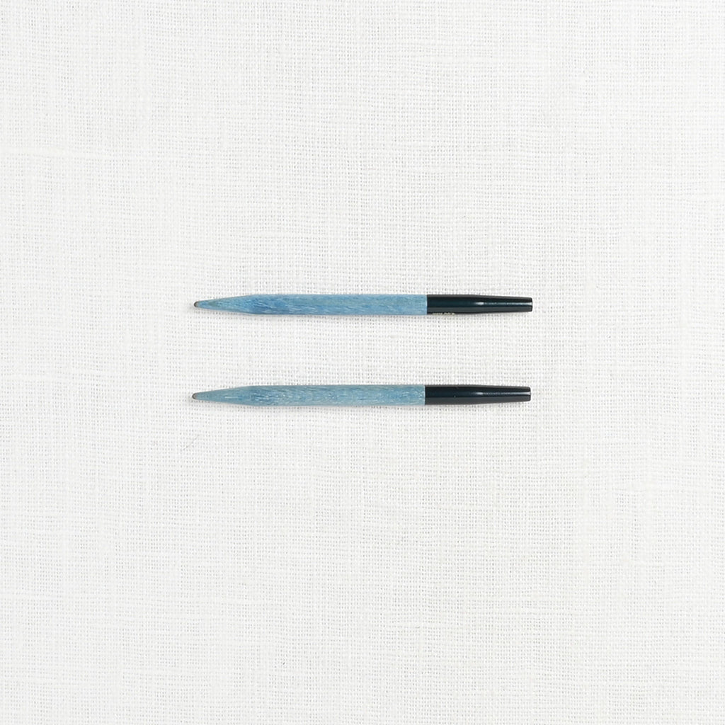 Lykke Indigo 3.5" Interchangeable Circular Needle Set, Blue Denim Case
