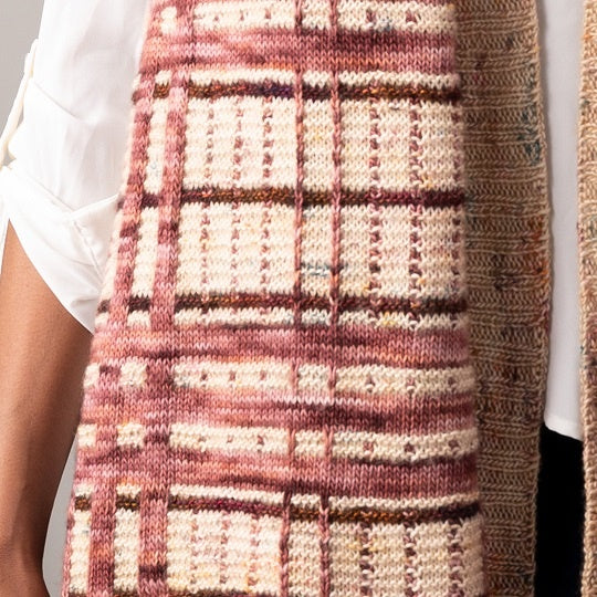 Mosaic Plaid Wrap