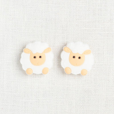 Fox & Pine Stitch Stoppers, White Sheep