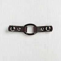 JUL Designs Cordoba Flat Oval Ring Closure, Espresso