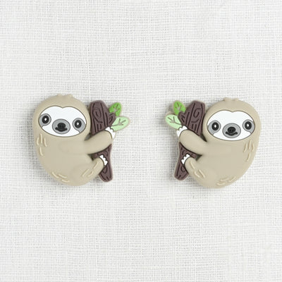 Fox & Pine Stitch Stoppers, Beige Sloth