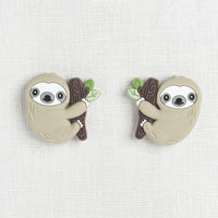 Fox & Pine Stitch Stoppers, Beige Sloth