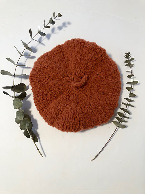 Le Slouch Cable Beret & Scarf