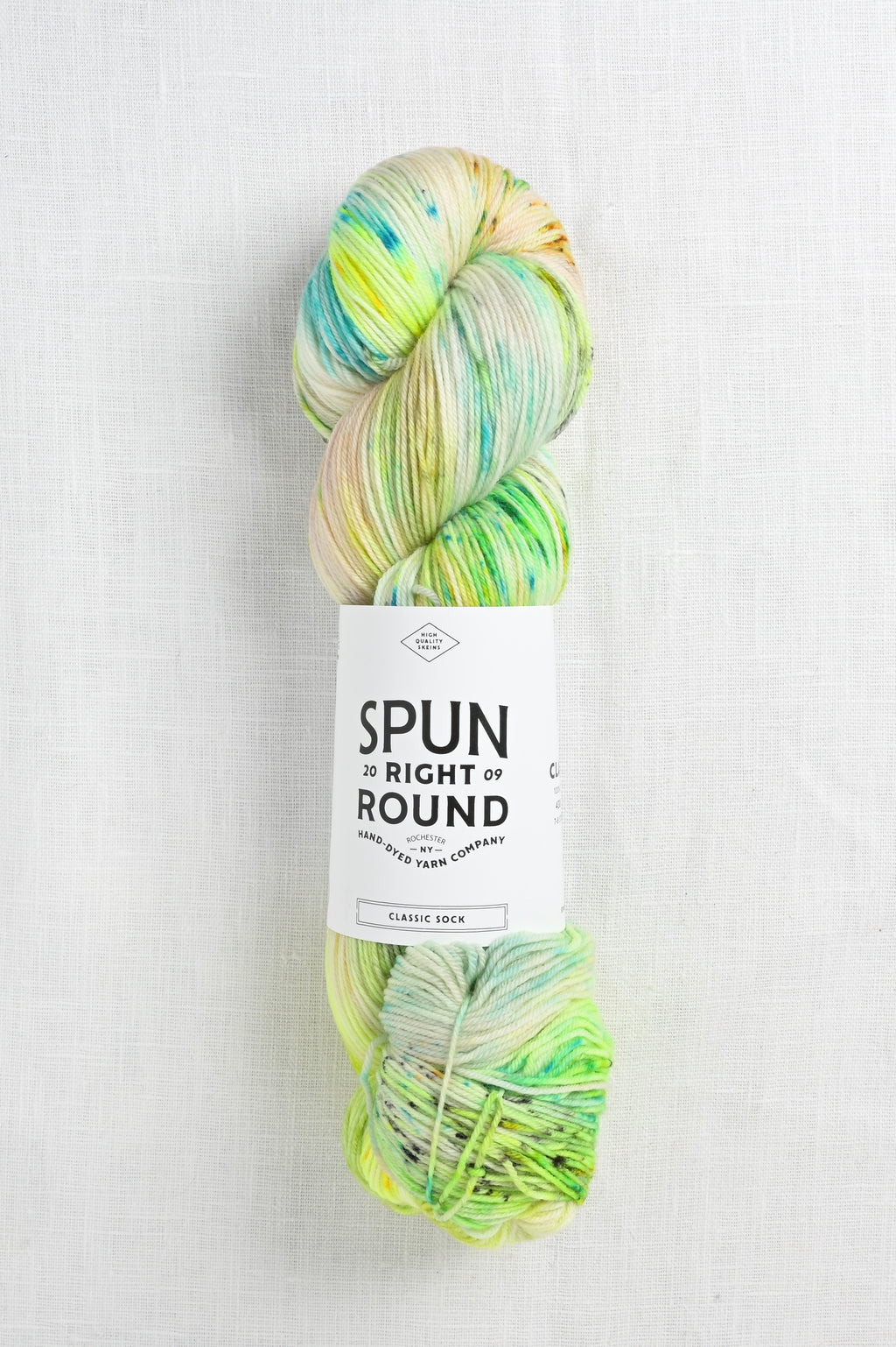 Spun Right Round Squish DK Parakeet Feet
