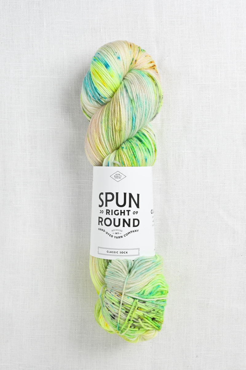 Spun Right Round Squish DK Parakeet Feet