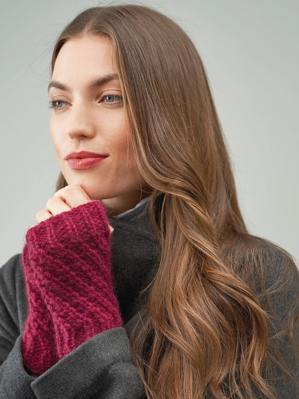 Margot Fingerless Mitts