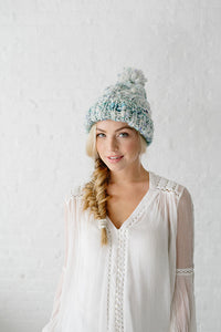 Snow Bunny Cable Beanie
