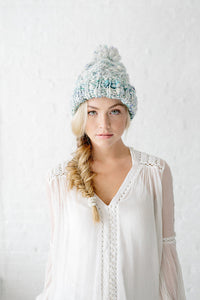 Snow Bunny Cable Beanie