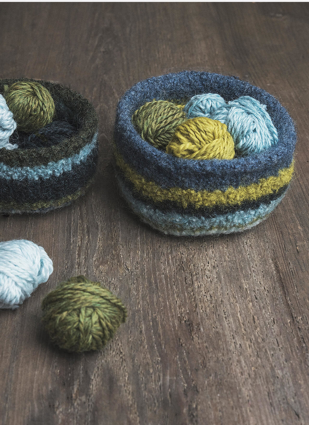 Fairmont Felted Bowls