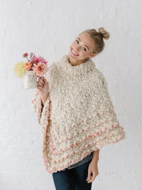 Rustic Handspun Poncho