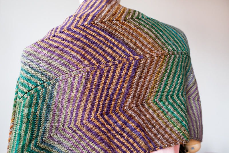 Uneek Fingering Chevron Scarf