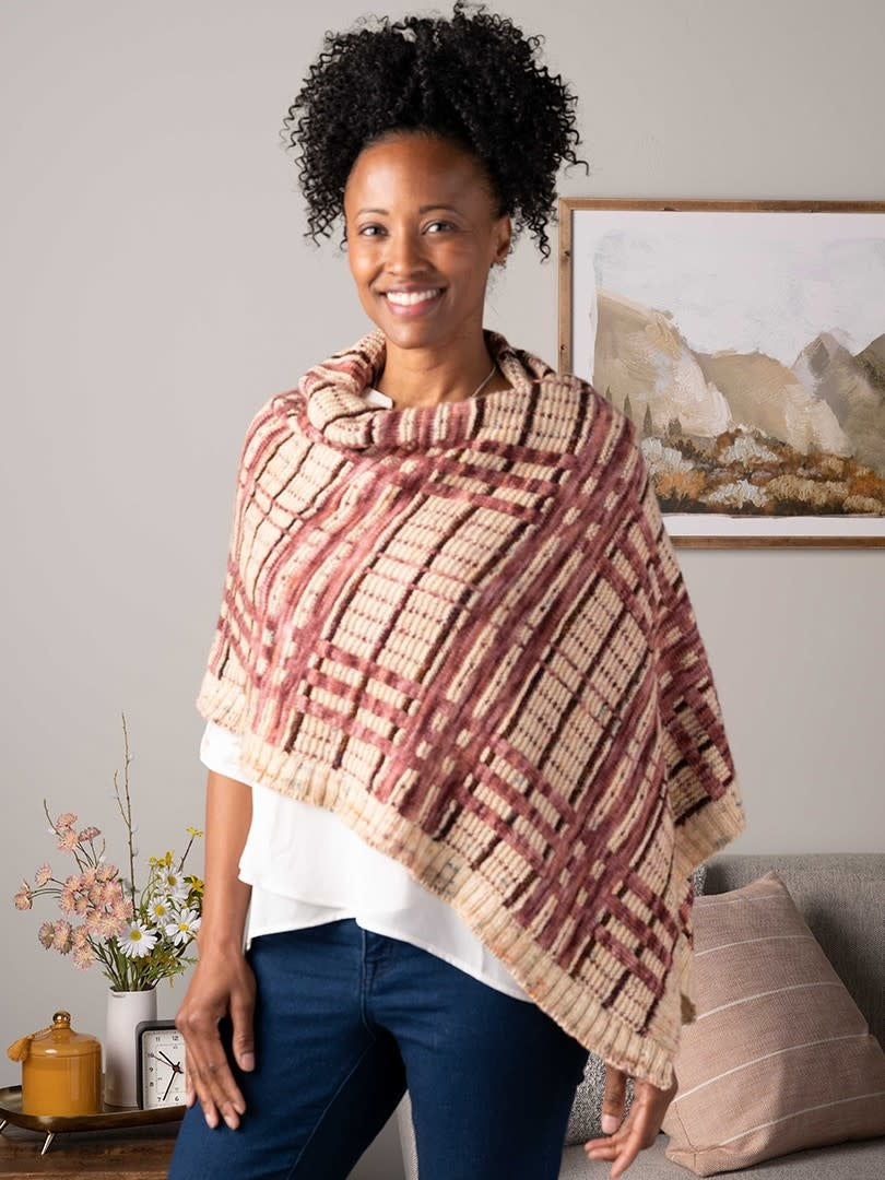 Mosaic Plaid Wrap