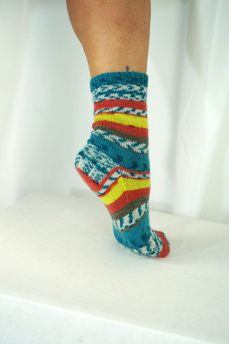Simple Printed Socks