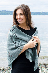 Lattice Sampler Shawl