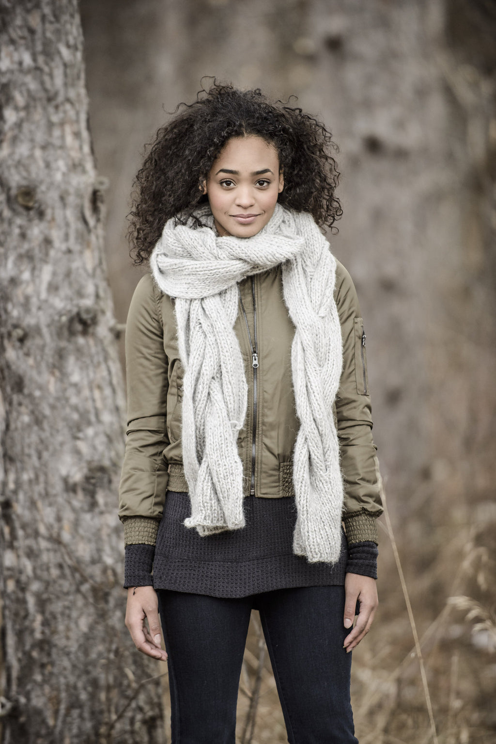 Callaway Cable Scarf