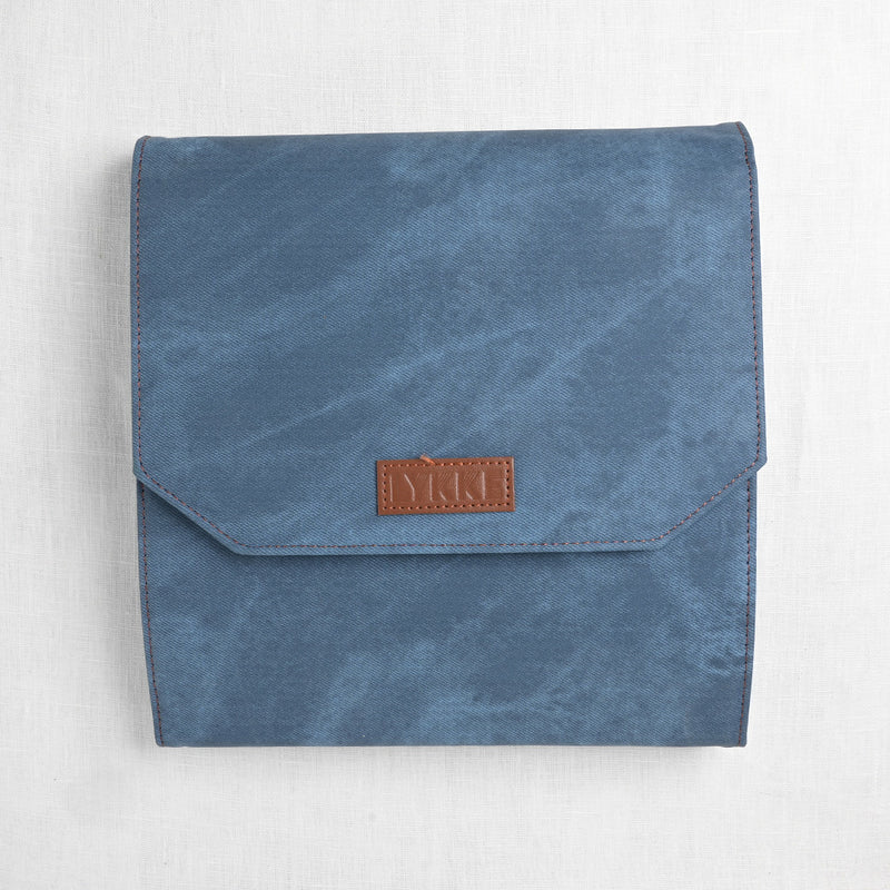 Lykke Indigo Long Interchangeable Circular Needle Set, Blue Denim Case