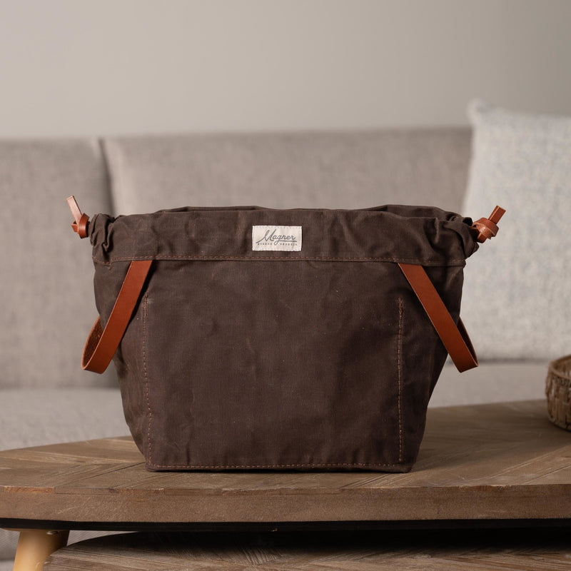 Magner Knitty Gritty Original Project Bag Dark Oak