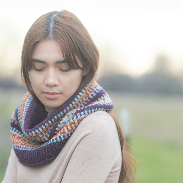 First Colorwork Cowl