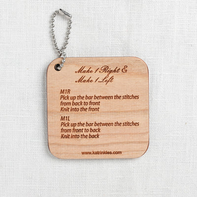 Katrinkles Make 1 Instruction Fob