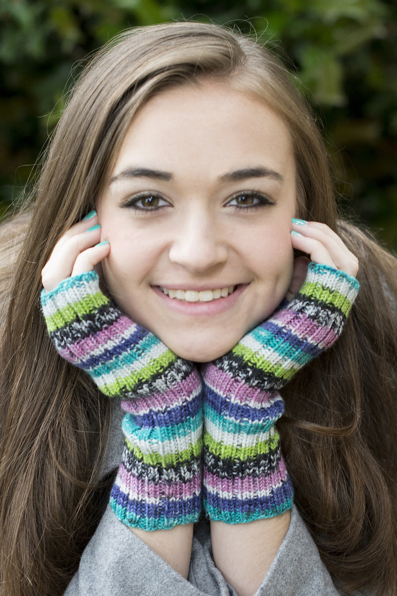 Bristlecone Fingerless Mitts