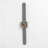 Cocoknits Maker's Keep, Magnetic Knitter's Bracelet, Slate