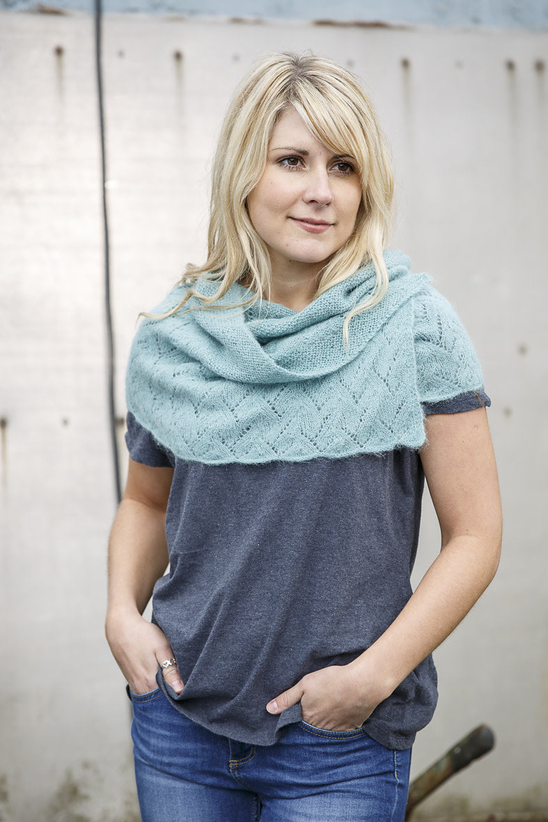 Twiss Crescent Shawl