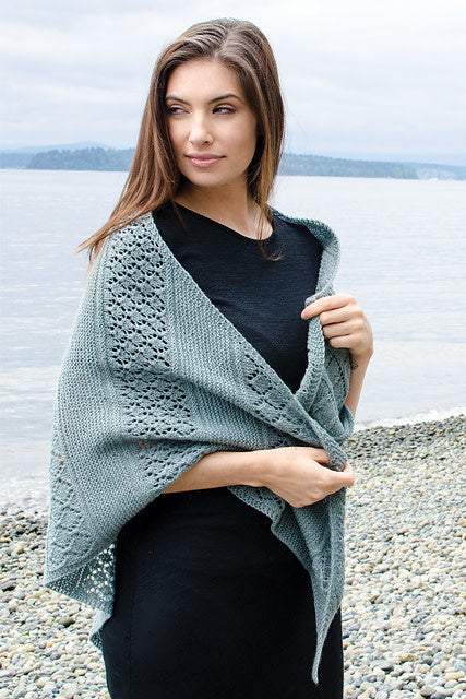 Lattice Sampler Shawl
