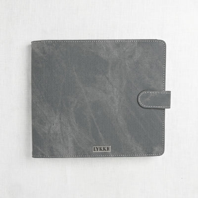 Lykke Driftwood 6" Double Point Needle Set, US 6-13, Grey Denim Case