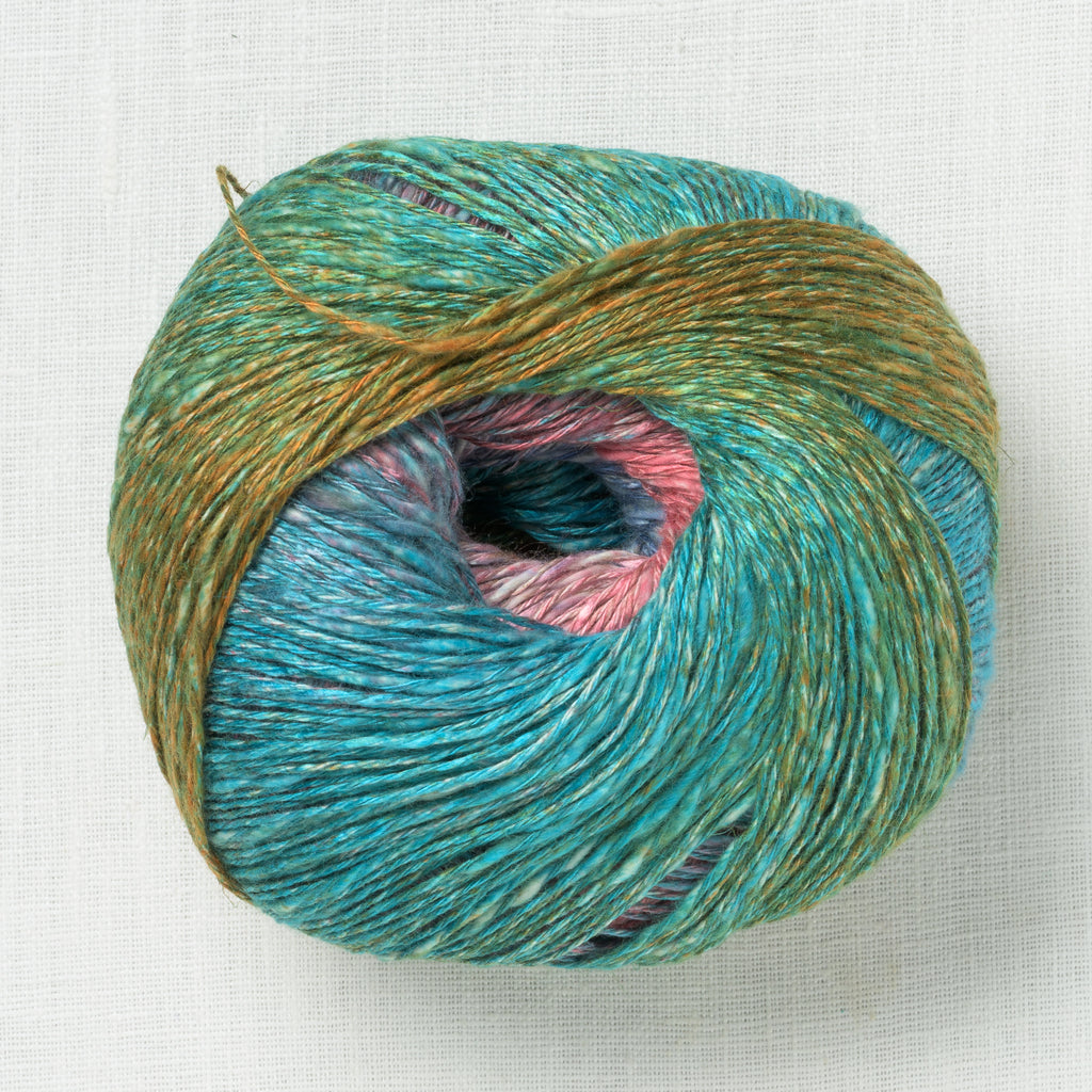 Lang Yarns Linello 58 Turquoise Sunset