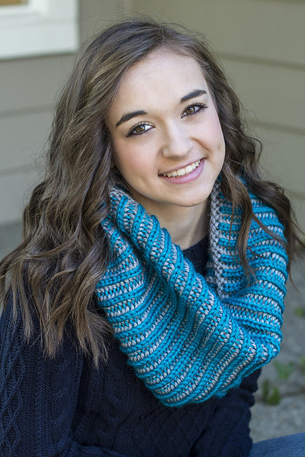 Beginner Brioche Cowl