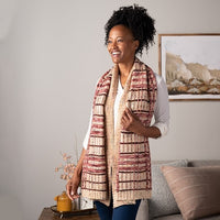 Mosaic Plaid Wrap