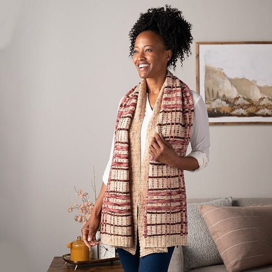 Mosaic Plaid Wrap