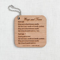 Katrinkles Wrap & Turn Instruction Fob