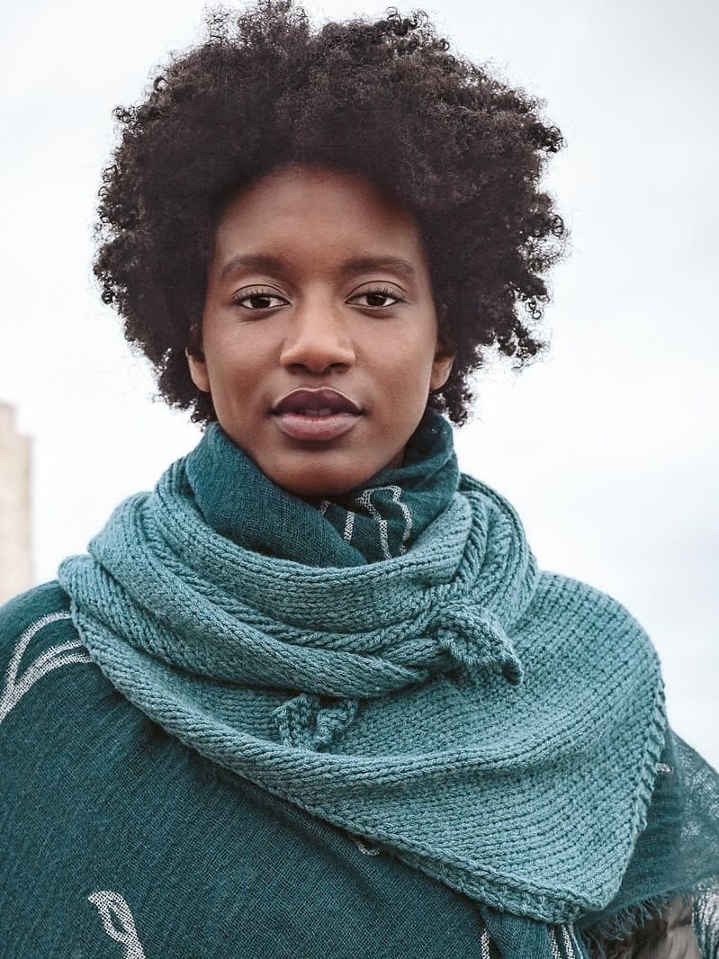 Beachy Bluff Shawl
