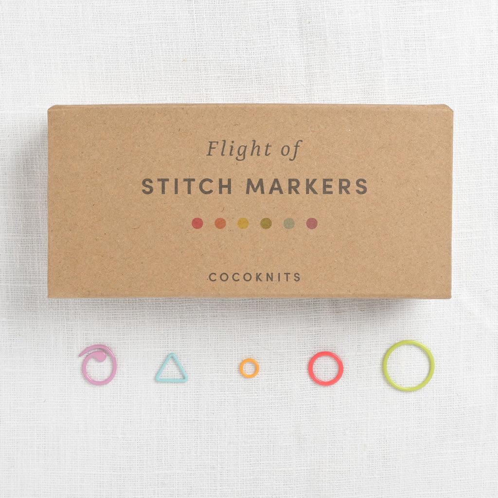 Cocoknits Flight of Stitch Markers, 120 ct.
