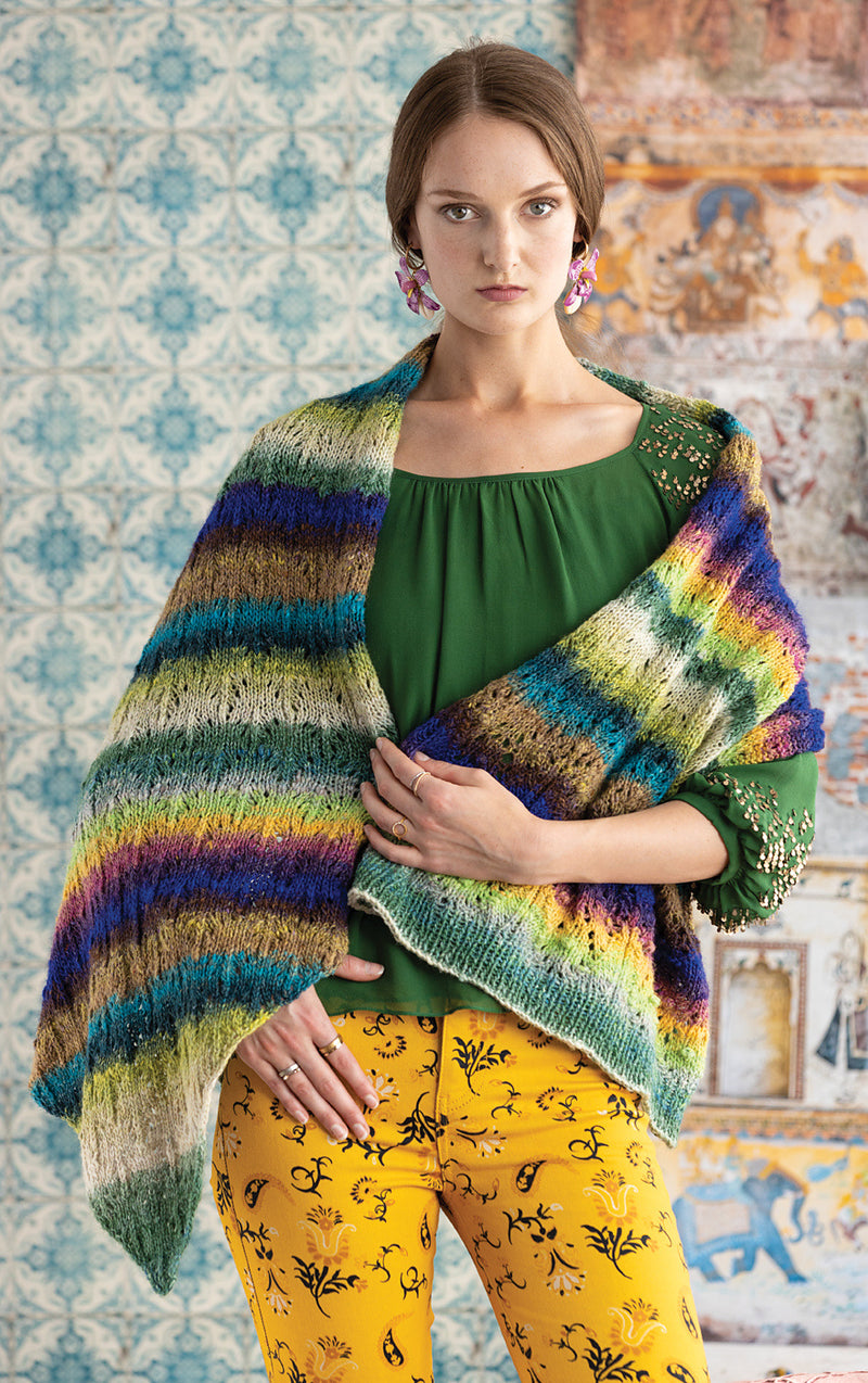 #24 Peacock Wrap
