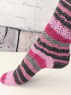 Simple Lace Socks