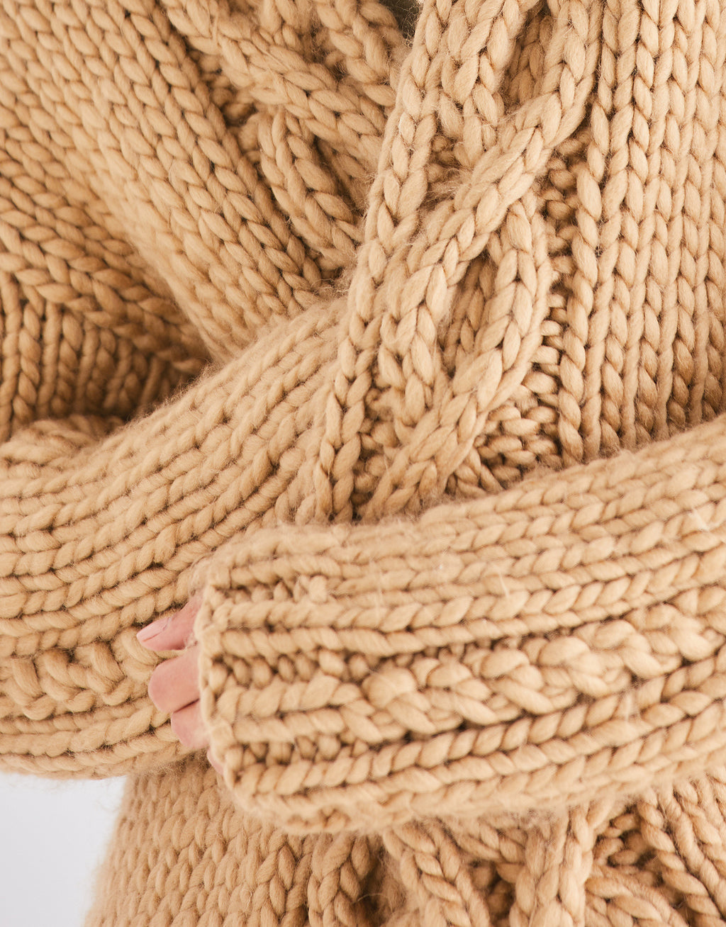 Cable Panel Cardigan 10185