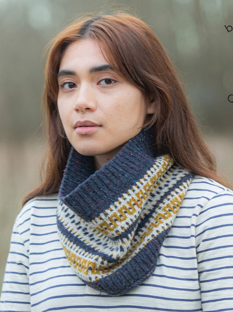 First Colorwork Cowl