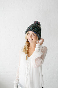 Snow Bunny Cable Beanie
