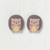 Fox & Pine Stitch Stoppers, Brown Hedgehog