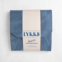 Lykke Indigo Long Interchangeable Circular Needle Set, Blue Denim Case