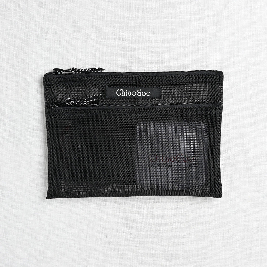 ChiaoGoo TWIST Red Lace Minis Interchangeable Needle Set 4" (10cm), US 000-1.5 (1.5-2.5mm)
