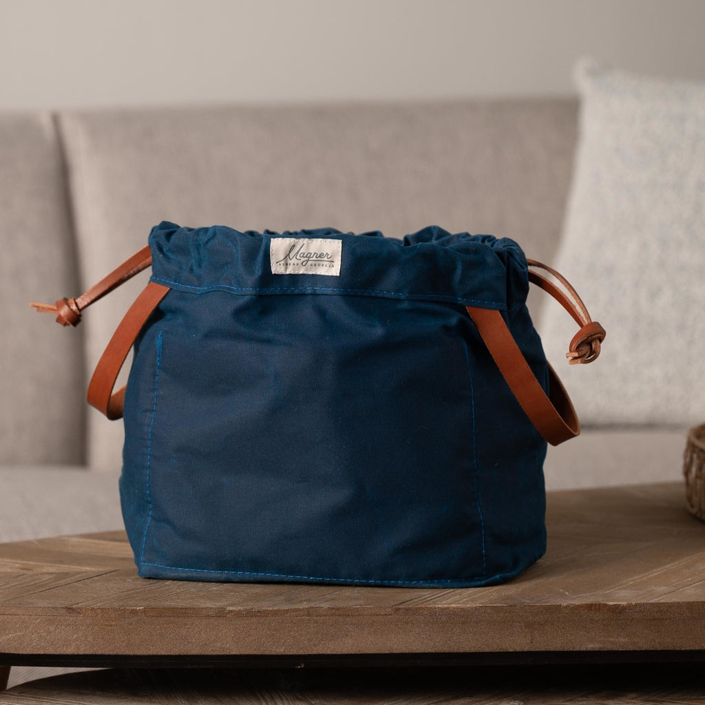 Magner Knitty Gritty Original Project Bag Navy