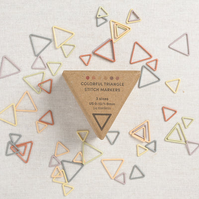 Cocoknits Colorful Triangle Stitch Markers, 54 ct.
